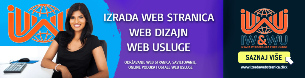 Izrada web stranica i web usluge